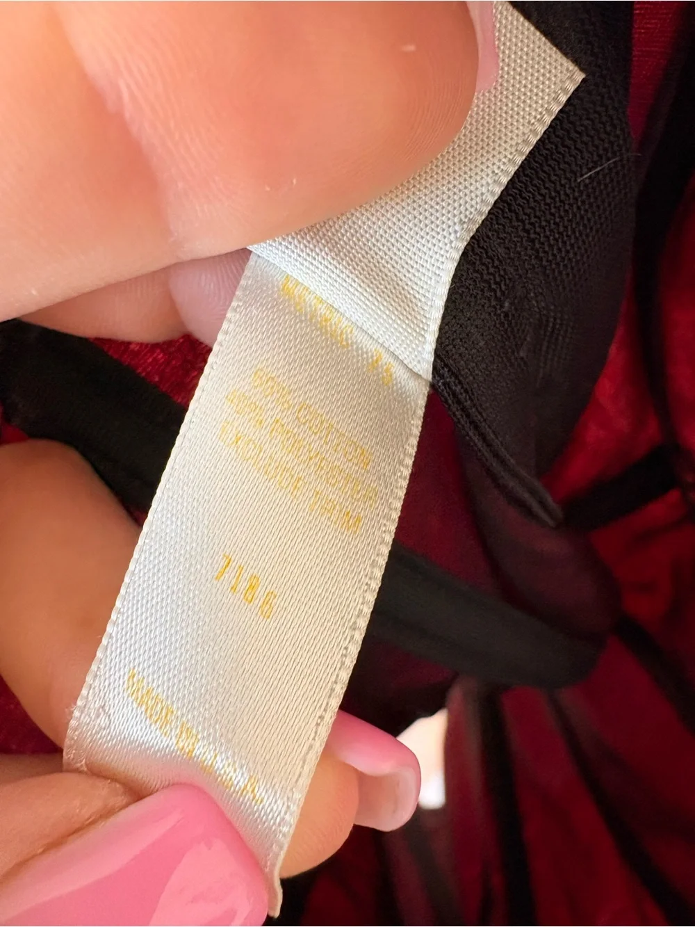 VNTG Victoria’s Secret Red Black Lace Trim Corset Top Boning Saloon Sexy 34C - Picture 6 of 8